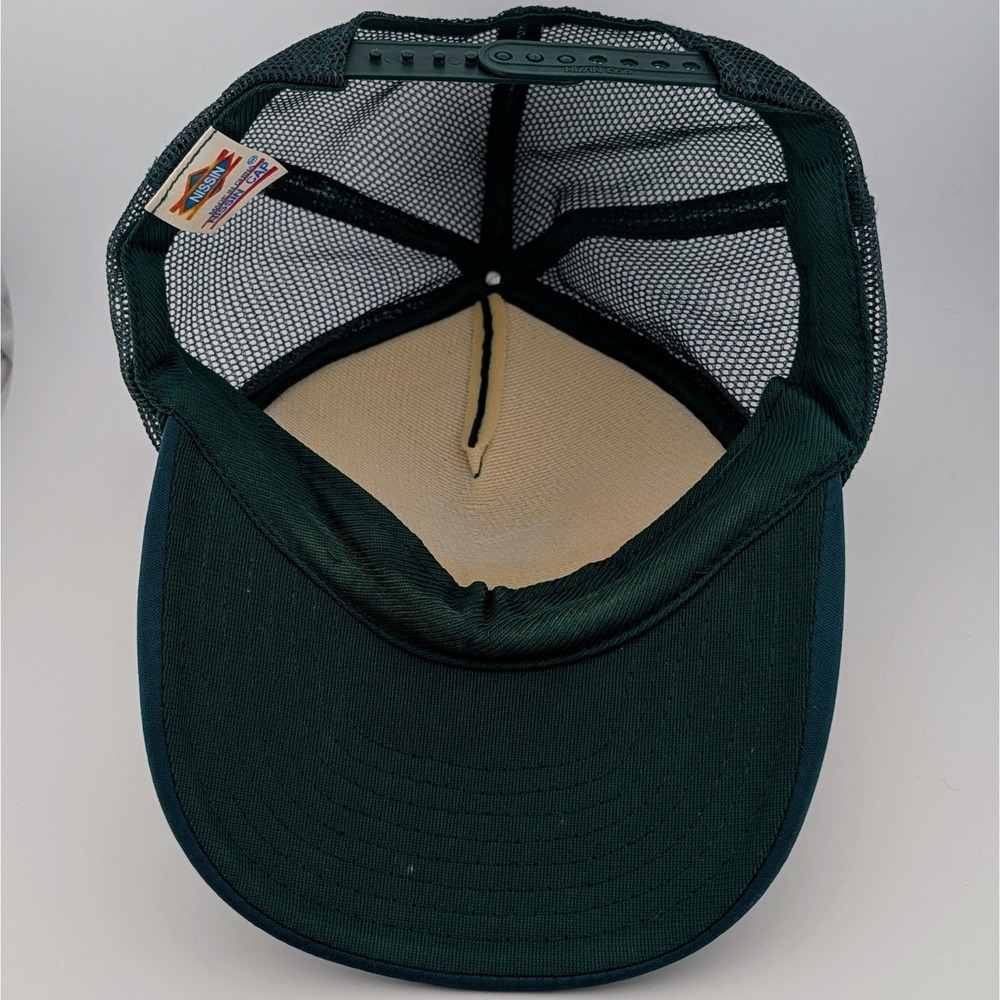 Vintage Maine Flag Coxswain Sailing 90s Foam‎ Trucker Snapback Hat Cap - Picture 9 of 10